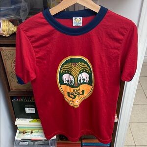 Vintage Red T-Shirt with Chang Beer 🍺 Logo